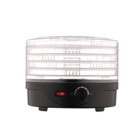 BAIYI Hot Sales Elektrische Mechanische 5-Tray Huishoudelijke Fruit- & Groente Droger met 250W Mini Voedseldroger 70°C Milieuvriendelijk