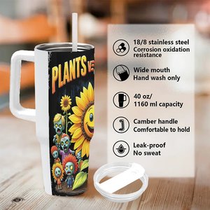 Stainless Steel Tumbler 40oz With Etched Logo <b>Large</b> Capacity Travel Mug Vacuum Adventure Tumbler - Product Image 5