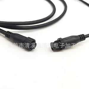 Customizable M12 Waterproof Connector <b>Power</b> <b>Cable</b> IP65 12V PVC Insulation Wire Harness Extension - Product Image 4
