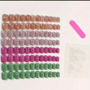 <span class=keywords><strong>เล็บ</strong></span>ปลอมแฟชั่นขายดี แสงสว่าง หรูหรา แบรนด์ใหม่ กระบวนการผ<span class=keywords><strong>ล</strong></span>ิตแบบเต็มรูปแบบ ปรับแต่งได้ ทำด้วยมือ - Product Image 1