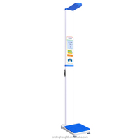 Imprimante de pesage ultrasonique DHM-16, mesure de la taille, IMC, machine de pesage avec échelle de hauteur