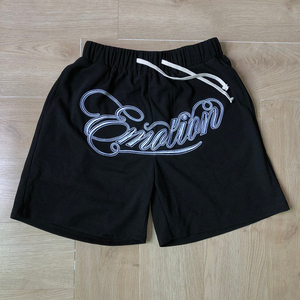 เสื้อยืดผ้าฝ้ายผสมอารมณ์ชุดกางเกงขาสั้นสำหรับผู้ชายเสื้อยืดโอเวอร์ไซส์ผ้าคอตตอนแนวสตรีท100% - Product Image 4