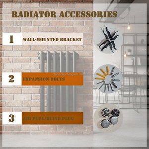 <span class=keywords><strong>Radiateur</strong></span> mural moderne minimaliste à trois colonnes en acier à faible teneur en carbone pour salons 600mmX290mm - Product Image 5