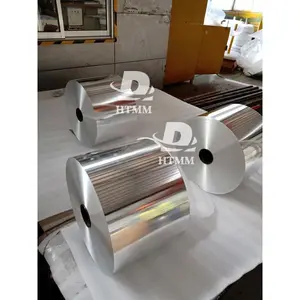 ISO Aluminium temper 6 micron Household Jumbo Roll Type Aluminum Foil for Food Packing
