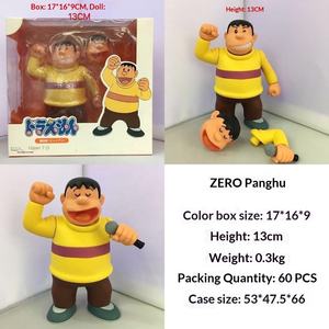 Anime <span class=keywords><strong>Doraemon</strong></span> ZERO Tinny Cat Shizuka Nobita Jaian Suneo Statuetta in Vetro con Viso Intercambiabile - Product Image 2