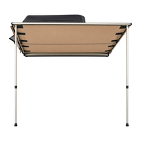 Auvent latéral de voiture, Tente de toit latérale, Auvent de camping extérieur, Abri solaire pour camping-car, Auvent latéral de voiture imperméable