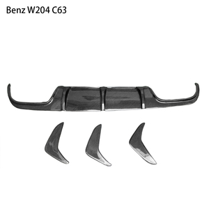 2007-2014ตัวกระจายคาร์บอนไฟเบอร์สำหรับ W204 C-Class C204สไตล์ C63 - Product Image 4