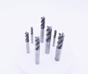 Wholesale Customizable 45 HRC Coated <strong>Carbide</strong> 4-Flute Milling Cutter <strong>End</strong> <strong>Mills</strong> - Product Image 3