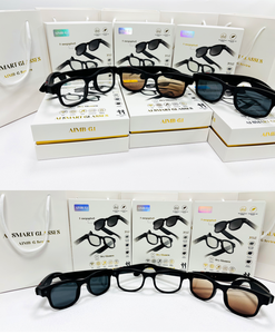 Lunettes Intelligentes AIMB-G1 à Succès : Caméra HD, Enregistrement Vidéo, Appels Bluetooth, Musique, Assistant Vocal, Traduction IA, Wi-Fi, 3 Lentilles, Lunettes de Soleil - Product Image 4