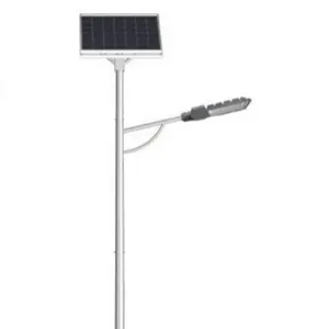 Aluminium Outdoor Waterdichte Ip66 50W 100W 150W Solar Led Straatlantaarn Met Batterij Zonnepaneel Verlichting