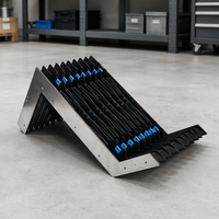 Housse de protection télescopique anti-poussière et résistante à l'huile pour soufflet d'accordéon et guide linéaire de machine-outil CNC