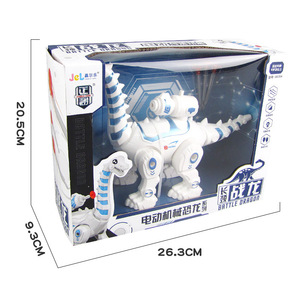 Regalo para niños, modelo de dinosaurio eléctrico, juguetes de simulación, animal caminando, robot inteligente, juguetes de dinosaurio para niño - Product Image 5