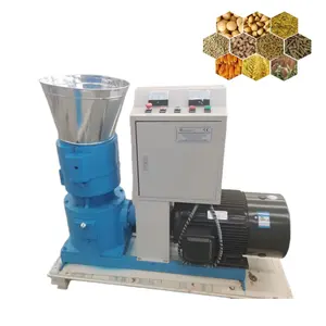 CE Certificate Animal Poultry Feed Processing Small Poultry Feed Granulator Electric Motor Feed Pellet Machine