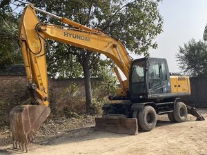 Excavadora de cadenas Hyundai 215-7 fabricada en Corea del Sur en venta, excavadora Hyundai Super Robex 215-7 a bajo precio - Product Image 4