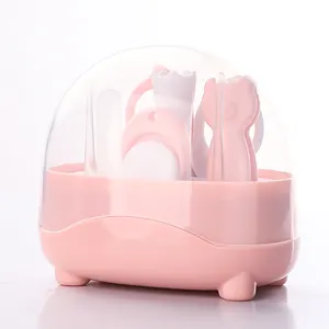 Hot Selling In Stock 5 In 1 Baby Care Set Children Manicure Set Baby Hygiene Kit Baby Grooming Kit
