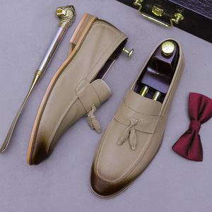 Mocasines ASTON M.JAZZ Originales Personalizados para Hombre, con Parches, Borlas, Cierre de Cordones, Antideslizantes, Transpirables, de Alta Calidad - Product Image 5