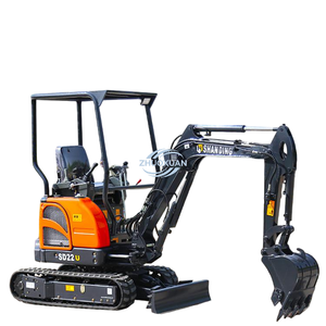 Mini-excavatrice sur chenilles OEM ODM de 1 à 6 tonnes, petite chargeuse-pelleteuse pour personnalisation de marque - Product Image 2