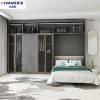 Lit Murphy sur mesure avec armoire et rangement, lit mural gain de place, fabricant direct d'usine