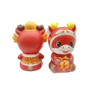 Jouet cheval à montée lente, mignon, anti-stress, doux, à presser, pour soulager l'anxiété, cadeau de Nouvel An, cadeaux de fête, jouets pour enfants - Product Image 1