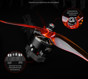 T-HOBBY F60PRO IV V2.0 nuovo piccolo Mini motore Brushless 2207.5 per 5 pollici Freestyle FPV <span class=keywords><strong>Racing</strong></span> Drone - Product Image 6