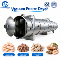 5m² / 50kg per batch / Vriesdroogmachine voor huisdierenvoer korrels / Vriesdroogmachine voor honden- en kattenbrokjes