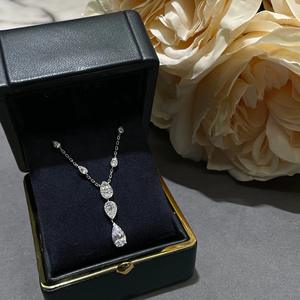 Collier exquis en argent pur S925, nacre, style coréen minimaliste, luxe, amour éternel, inspiré du luxe léger - Product Image 4