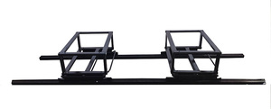 2024 AutoLiuMa ajusteur rails au sol universel réglable siège de voiture curseur longs rails coulissants pour camping-car rv - Product Image 1