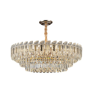 Crystal Chandelier Round Multi Head <b>Led</b> <b>Light</b> Home Ceiling Lamp For Living Room Bedroom Restaurant - Product Image 4