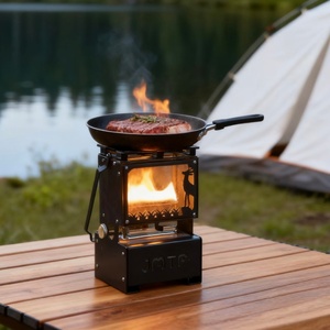 Lanterne à kérosène tactique noire, réchaud coupe-vent à combustible <span class=keywords><strong>liquide</strong></span> pour le bushcraft - Product Image 5