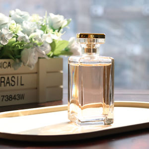 Bouteilles de parfum de luxe de forme unique pour hommes et femmes Bouteille de parfum vide de 100ml avec boîte - Product Image 3