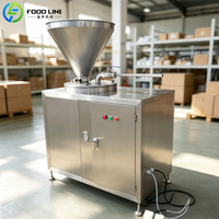 Machine à farcir la viande entièrement automatique en acier inoxydable avec moteur, équipement de remplissage hydraulique