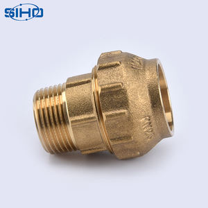 Raccords de compression en laiton avec tés forgés à filetage mâle pour applications de gaz et de pétrole Traitement de surface plaqué - Product Image 5