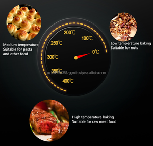 Gas de alta temperatura 4 cubiertas 16 bandejas Pizza Pan Tostadora Horno de panadería para hornear para electrodomésticos de cocina comerciales - Product Image 6