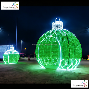 Esfera LED iluminada para exteriores, bola LED para eventos, luces LED en forma de cadena, arco de luz con bolas LED - Product Image 3