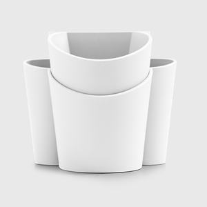 Escurridor de Polipropileno Blanco para Coladores y Escurridores, Cubiertos de Primera Calidad, Plato de 14x12x11.5cm, Origen Italia, para Mayor Comodidad - Product Image 3