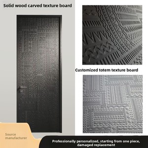 Planche à découper en <span class=keywords><strong>bois</strong></span> massif personnalisée Étanche à l'humidité Installation facile à emboîter Motif de <span class=keywords><strong>totem</strong></span> Mur de fond de canapé de salon - Product Image 2