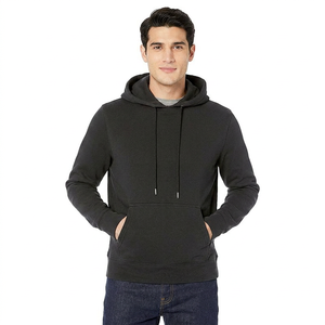 Sudaderas con Capucha y Sudaderas para Hombre de Tallas Grandes, Manga Regular, Forradas y Sin Forro, Primavera Otoño, Lavado Personalizado, de Gran Gramaje - Product Image 1