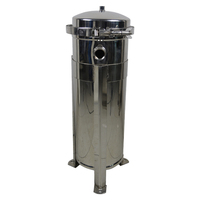 Boîtier de filtre multi-cartouches SS316L/SS304 de 20/30/40 pouces pour eau/liquide/vin, réservoir sous pression certifié CE ISO, poli