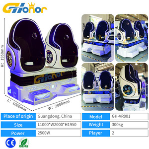 Thiết bị công viên chủ đề mới VR trứng ghế VR trò chơi <span class=keywords><strong>Arcade</strong></span> máy thực tế ảo Trò chơi giả lập - Product Image 2