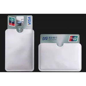 حار بيع مكافحة المغناطيسي البنك حامل بطاقة NFC مكافحة سرقة حافظة مستندات الألومنيوم احباط البلاستيك حامل بطاقة s