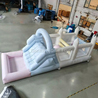 Aire de jeux extérieure commerciale Gonflable Jumping Bouncer Kids Bounce House Gonflable Combo Obstacle pour les enfants
