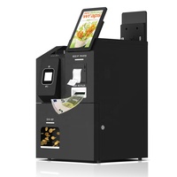 Terminal de Autoservicio Usingwin de 10.1 Pulgadas con Aceptador de Efectivo y Monedas, SDK Android 11, para Restaurante