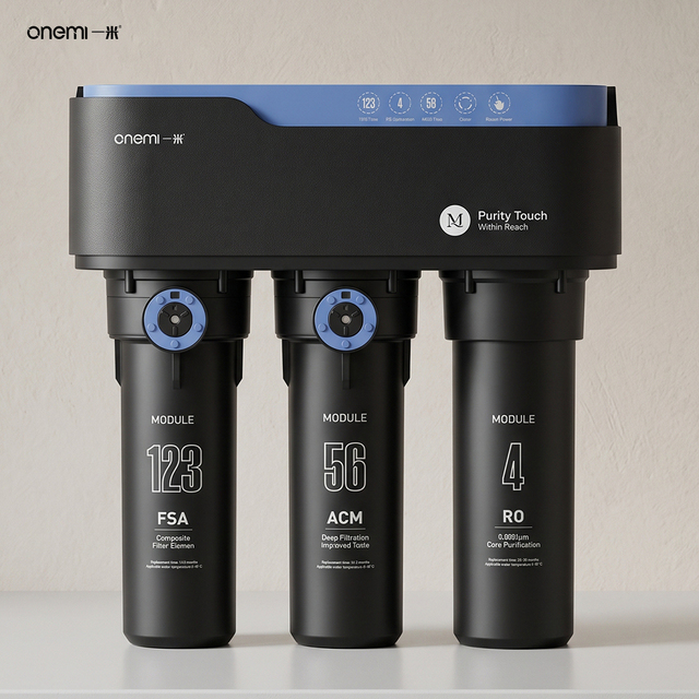 OEM/ODM 800GPD RO System 6-Stage Household Under Sink Water Filter Purifier Tankless Drinking Fountain Ice Makers Home Kitchen