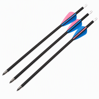 Flèches légères et durables en carbone pur ID 4,2 mm 6,2 mm, personnalisées, pour tir à l'arc recurve et chasse, avec pointe en acier