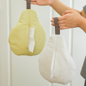 Dispensador de Papel Higiénico de Pared en Forma de Pera, Color Amarillo, Impermeable, Multiusos, para el Hogar - Product Image 4