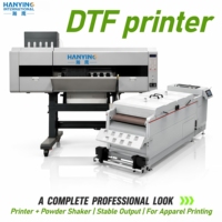Imprimante DTF industrielle pour vêtements avec secoueur de poudre pour l'impression en gros de t-shirts et les commandes de fabrication de vêtements – Flux de travail quotidien
