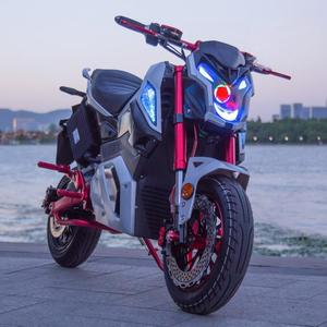 Moto électrique sans balais de haute qualité 2000W Z6, longue portée, batterie au plomb 72V, 61-80km/h, frein à disque LED - Product Image 3