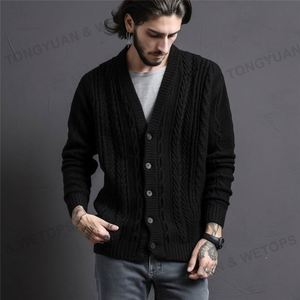 Personalizzato OEM e ODM uomo Twist <span class=keywords><strong>Cardigan</strong></span> maglioni con scollo a V maglione di lana <span class=keywords><strong>Cardigan</strong></span> <span class=keywords><strong>nero</strong></span> aperto Botton <span class=keywords><strong>Cardigan</strong></span> oversize lavorato a maglia di <span class=keywords><strong>cotone</strong></span> - Product Image 6