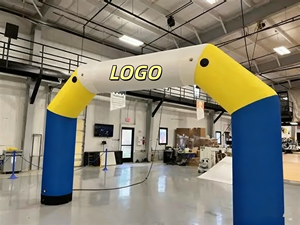 热销定制印刷雪球和帐篷式防水充气拱门，用于促销 - Product Image 4