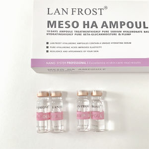 Set de Ampollas de Suero Hidratante Antienvejecimiento con Ácido Hialurónico al 10% y Péptidos para el Rostro, para Después de la Terapia MTS - Product Image 2